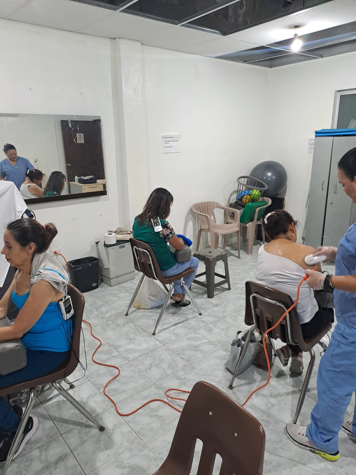 Reunión del equipo médico