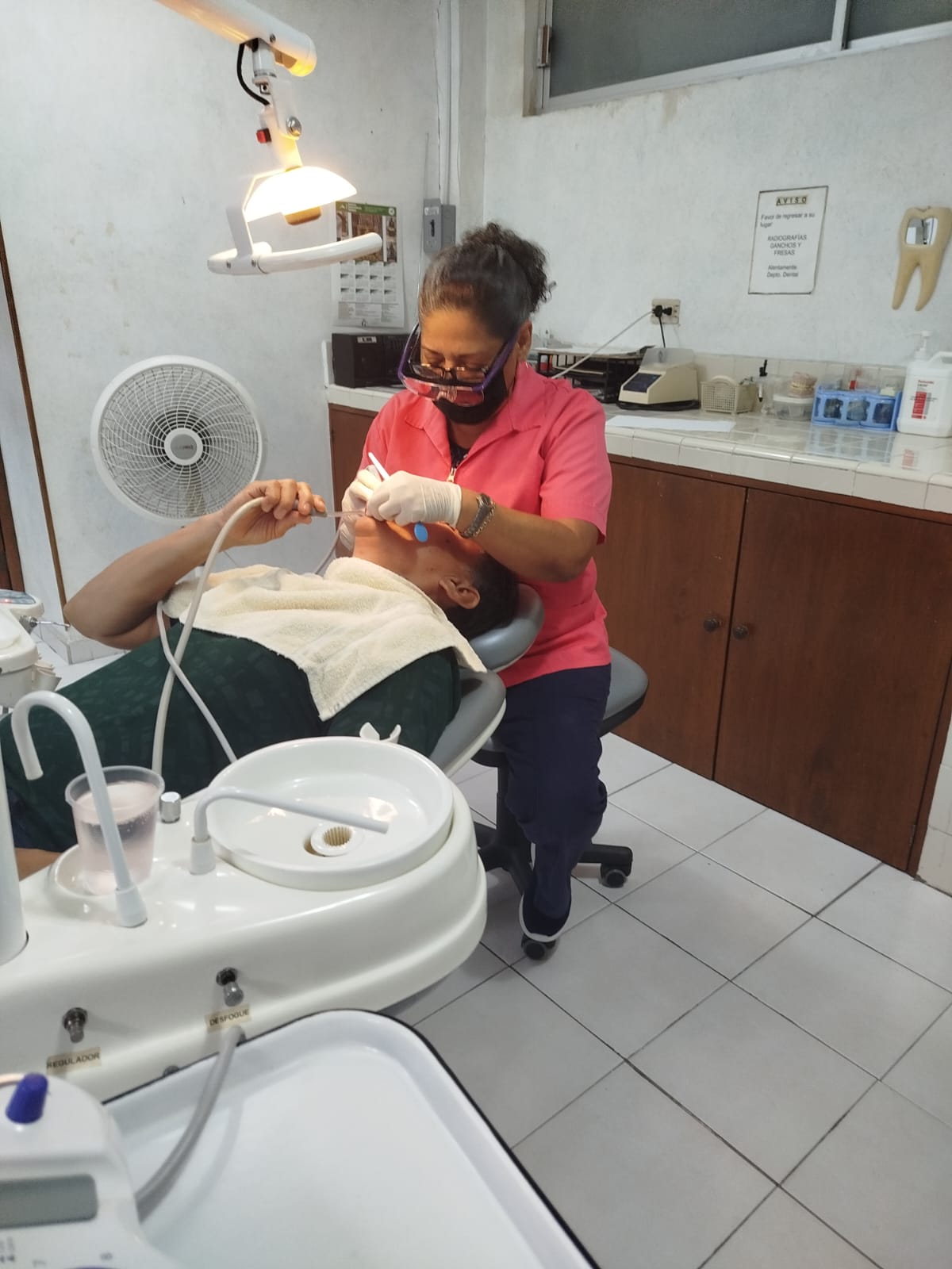 Sala de espera cómoda y acogedora